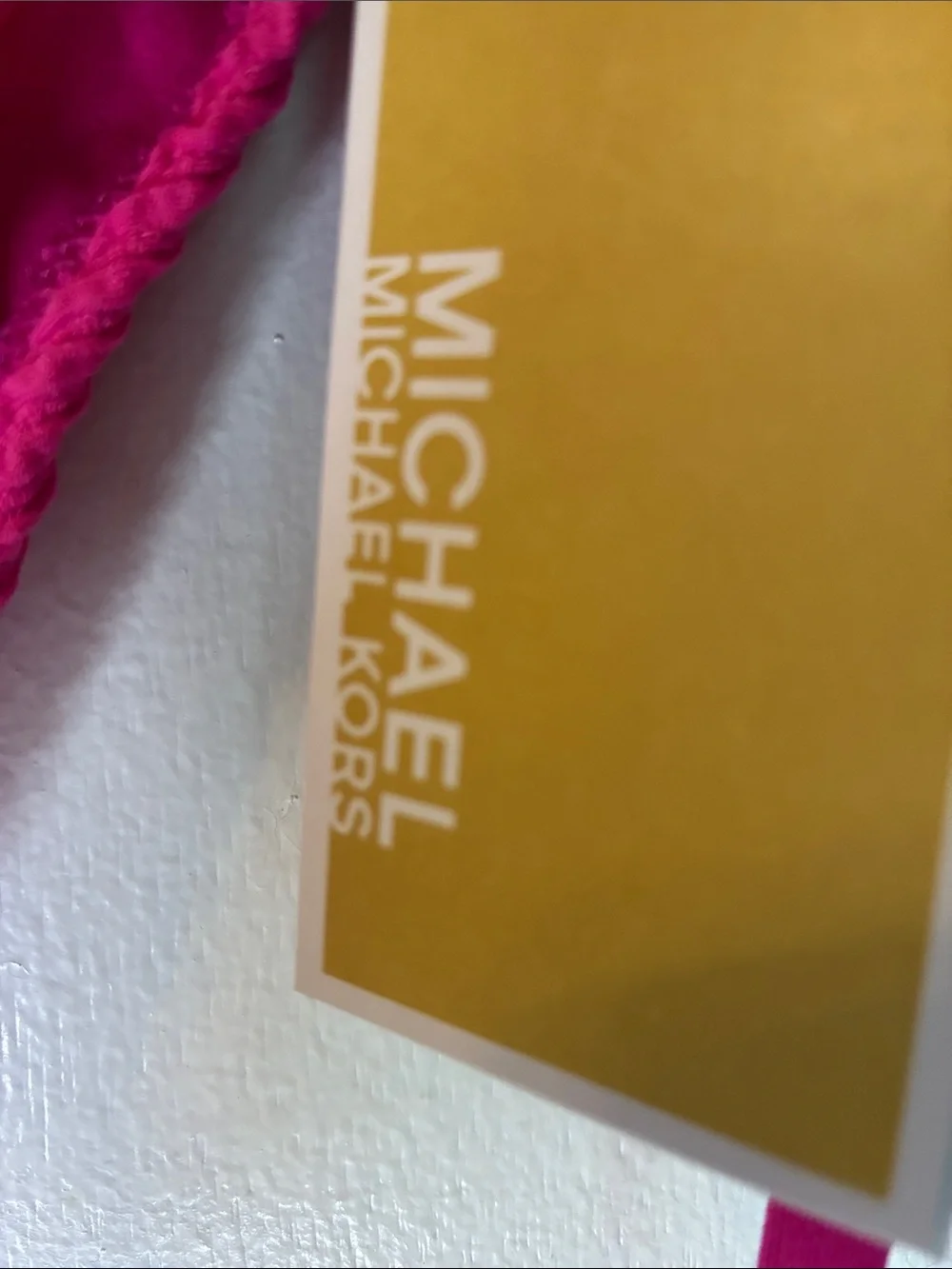 Michael  Kor’s   Wonan’s  Three Pieces Textured Set Bikini and  Matching Skirt